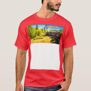 bres and Toltec Narrow Gauge Railroad Route T-Shirt
