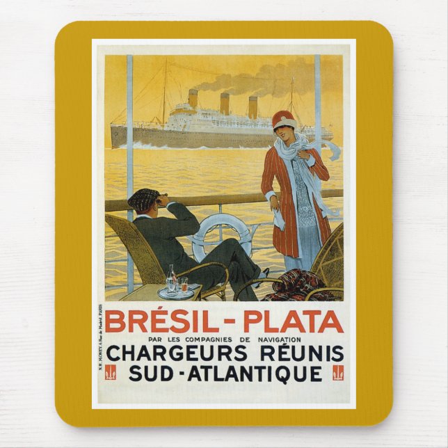 Bresil - Plata Mouse Mat (Front)