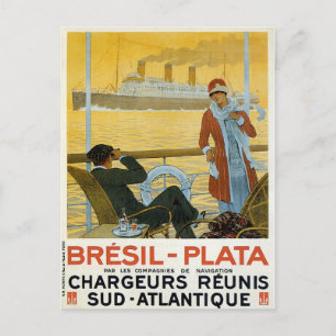 Bresil - Plata Postcard
