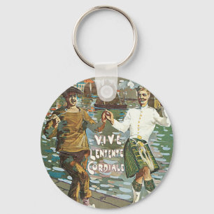 Brest á Londres 18 heurs Key Ring