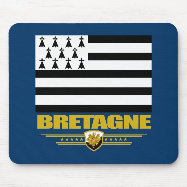 Bretagne (Brittany) Mouse Mat (Front)