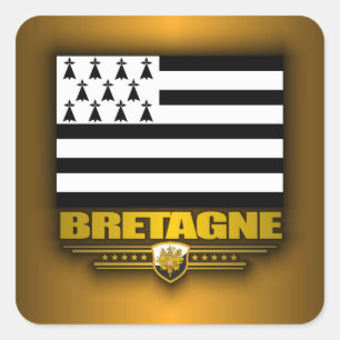 Bretagne (Brittany) Square Sticker