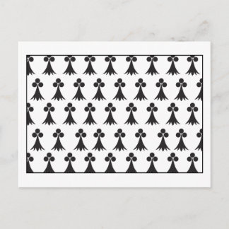 Bretagne Flag Postcard