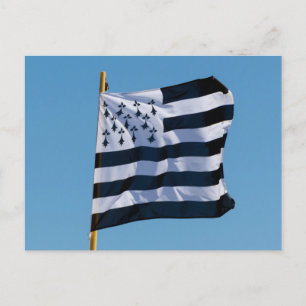 Breton flag postcard
