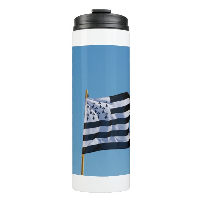 Breton flag thermal tumbler (Front)