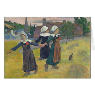 Breton Girls Dancing, Pont-Aven, 1888