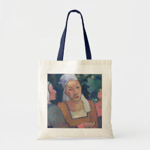 Breton Peasants, 1894 (oil on canvas) Tote Bag