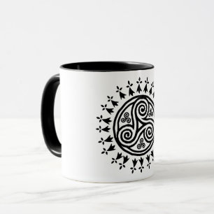 Breton triskel & hermines mug