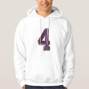 Brett Favre custom Vikings #4 Hooded Sweatshirt