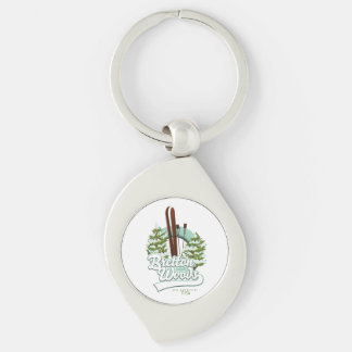 Bretton Woods New Hampshire ski logo Trucker Hat Key Ring