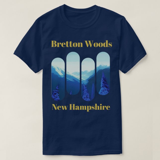 Bretton woods ski New Hampshire 2 T-Shirt (Design Front)
