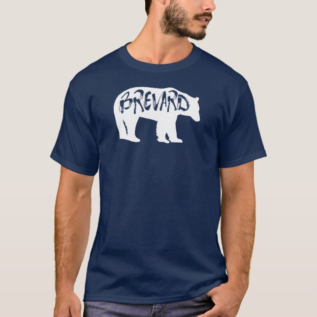 Brevard North Carolina Bear T-Shirt (Front)
