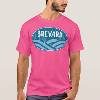 Brevard North Carolina Outdoors Baseball Sleeve T-Shirt