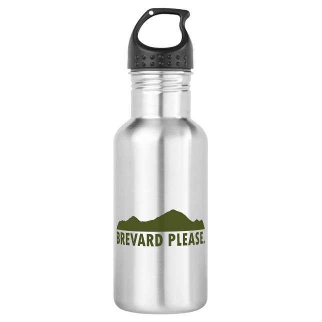 Brevard North Carolina Please 532 Ml Water Bottle (Front)