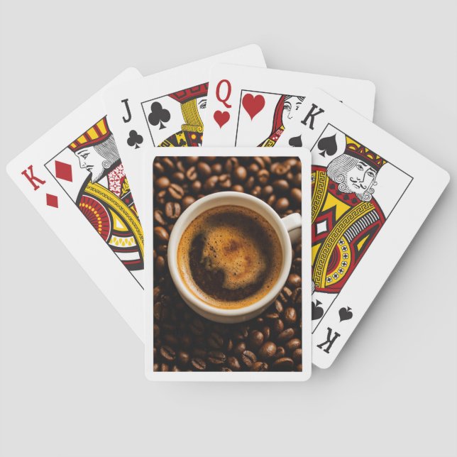 Brew & Bluff: Coffee Lover Playing Cards (Back)
