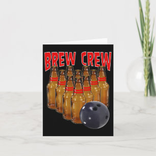 Brew Crew Bowling  Card