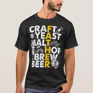 Brew Dad Beer Brewer Brewing Father Gift  T-Shirt