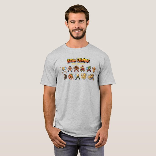 Brew Fighter T-shirt (Front Full)