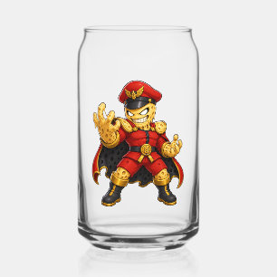 Brew Fighter Yeast Can Glass