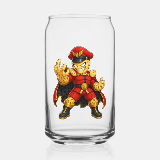 Brew Fighter Yeast Can Glass