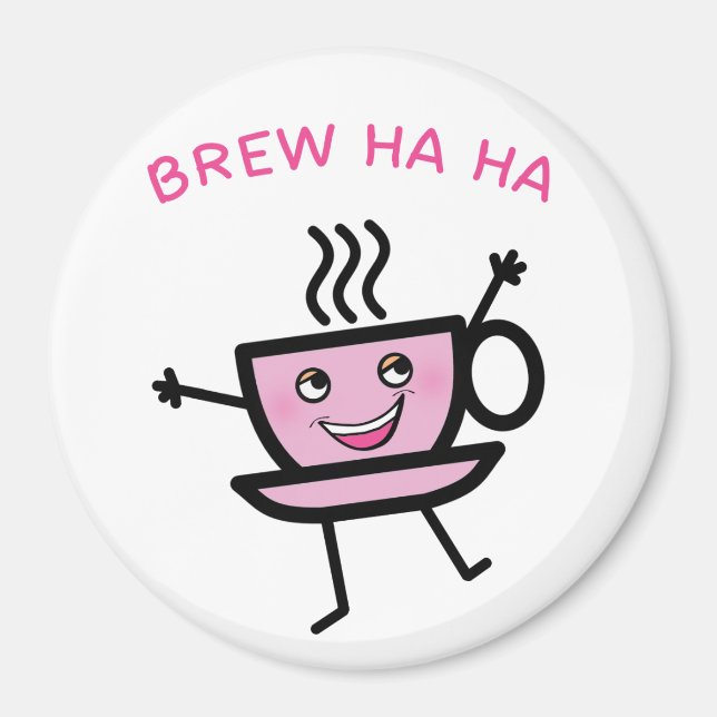 Brew Ha Ha Magnet (Front)