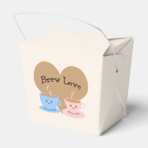 Brew Love! Coffee Mugs Favour Box