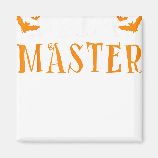 Brew Master Halloween Baby Reveal Outfit Halloween Magnet (Front)