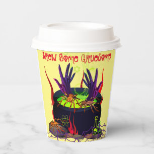 Brew Some Gruesome Coffeehouse or Fun Paper Cups