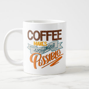 Brewed Ambition Large Coffee Mug