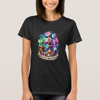 Brewed Awakening – Enchanted Witchcraft Potion  T-Shirt