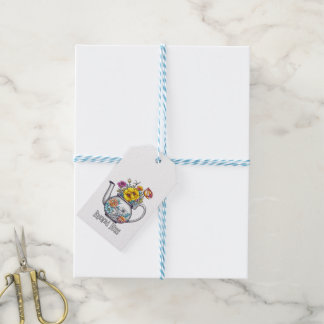 Brewed Bliss Teapot Gift Tags
