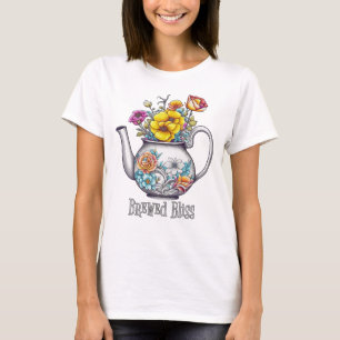 Brewed Bliss Teapot T-Shirt