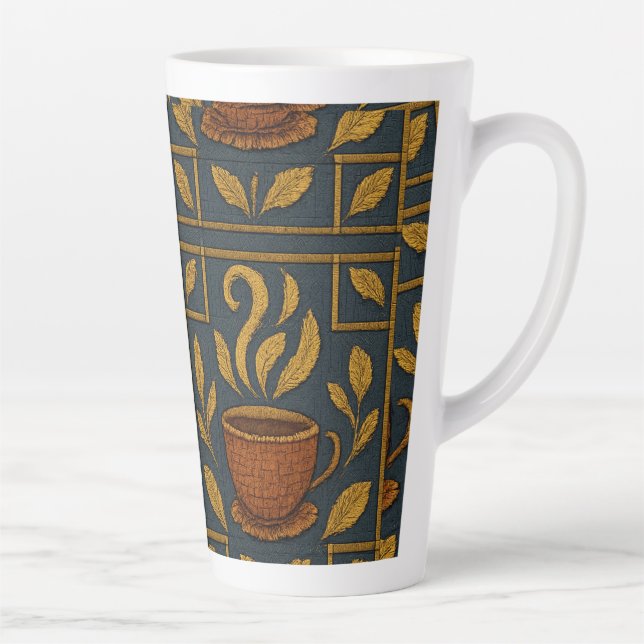 Brewed Mosaic Latte Mug (Right)
