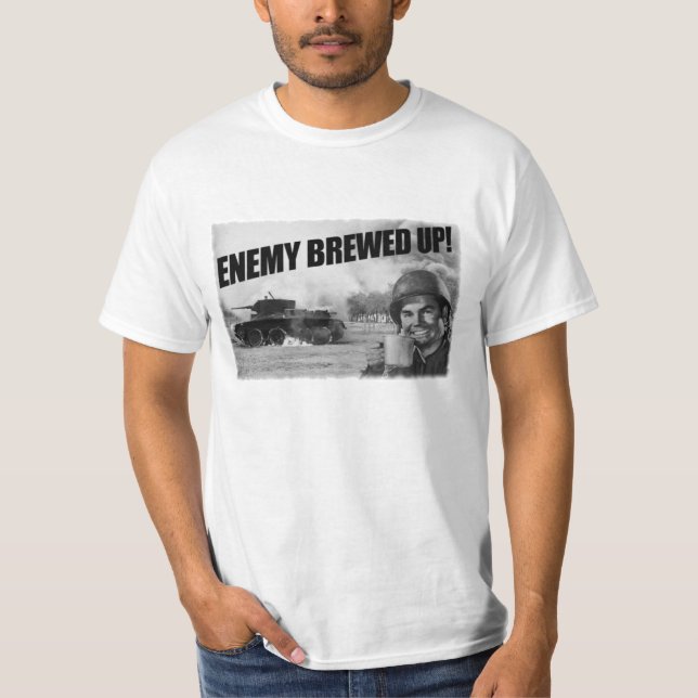 Brewed Up! T-Shirt, World of Tanks (Front)