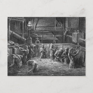 Brewers at Work Postcard