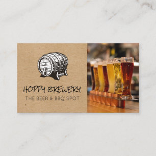 Brewery   Beer Selection Business Card