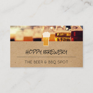 Brewery   Pub House Business Card