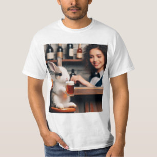 Brewery Rabbit: Fun on the Bar T-Shirt