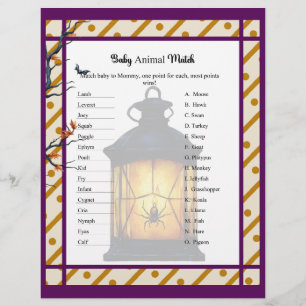 Brewing A Baby_ Baby Animal Match Custom Letterhead