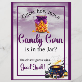 Brewing A Baby _ Candy corn Hunt Custom Letterhead