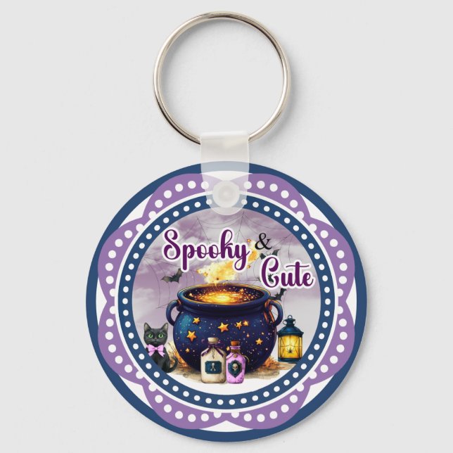 Brewing A Baby Key Ring (Front)