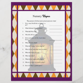 Brewing A Baby_ Nursery Rhymes Custom Letterhead