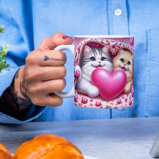 Brewing Romance: Valentine's Day Cupid Coffee Mug (Creator Uploaded)