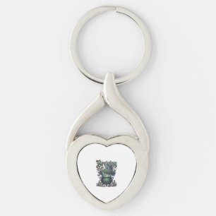 Brewing Trouble Cauldron Dragon Alchemy Crystals H Key Ring