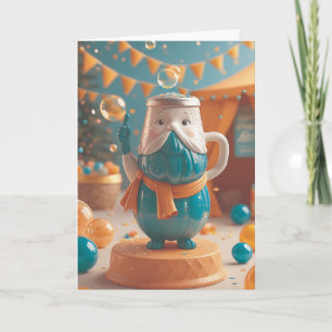 Brewing Up Birthday Cheer Card