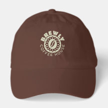 Brewly coffee house logo