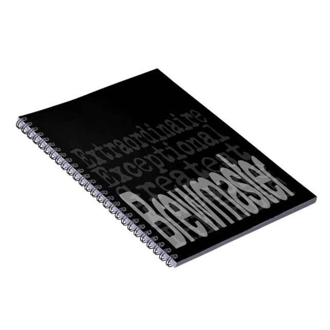 Brewmaster Extraordinaire Notebook (Right Side)
