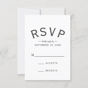 Brews and I Do's Brewery Wedding RSVP Card