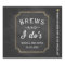 Brews and I Do's Chalkboard Wedding