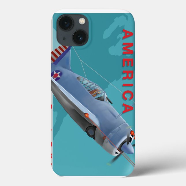 Brewster Buffalo iPad Case (Back)